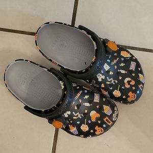 Disney Halloween mickey crocs